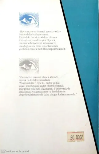 Çok Hızlı Okuma Teknikleri Muhsin Kadıoğlu Alkım Yayınevi %48 indiriml