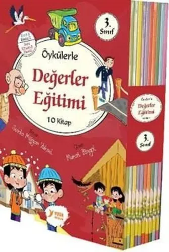 Öykülerle Değerler Eğitimi 10 Kitap; 3.Sınıflar için