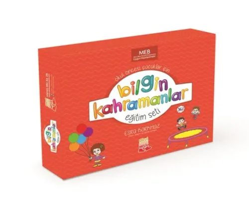 Bilgin Kahramanlar Eğitim Seti | 36 + Ay