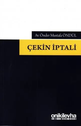 Çekin İptali