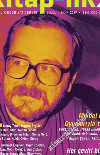 Kitap-lık: İki Aylık Edebiyat Dergisi - Memet Baydur : Oyunlarıyla Yaşayan - Sayı: 205      Eylül - Ekim  2019