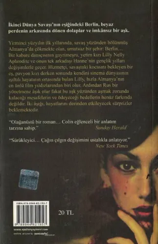 Lilly Aphrodite'in Fırtınalı Hayatı Beatrice Colin Epsilon Yayıncılık