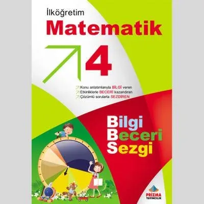 Prizma 4. Sınıf İlköğretim Matematik Bilgi Beceri Sezgi-YENİ