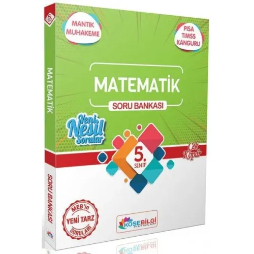 KöşeBilgi Yayınları 5. Sınıf Matematik Özet Bilgili Soru Bankası
