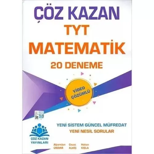 Çöz Kazan Yayınları TYT Matematik 20 Deneme Çöz Kazan