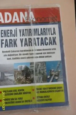 Ekonomist Dergisi 2010 / 11 + Adana Ekonomist Dergisi 2010 (2 Dergi) Ekonomist Dergisi 2010 / 11 + Adana Ekonomist Dergisi 2010 (2 Dergi)