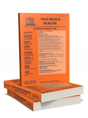 Legal Mali Hukuk Dergisi 2024 Yılı Aboneliği (12 Sayı)