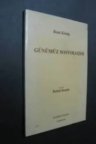 Günümüz Sosyolojisi