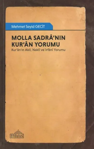 Molla Sadrâ'nın Kur'ân Yorumu