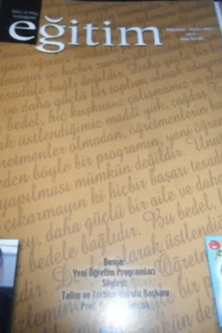 Bilim ve Aklın Aydınlığında Eğitim 2004 / 54-55