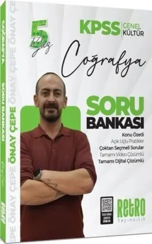 Retro Yayıncılık 2026 KPSS Genel Kültür Coğrafya Soru Bankası