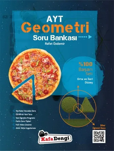Kafa Dengi Yayınları AYT Geometri Temel ve Orta Düzey Soru Bankası