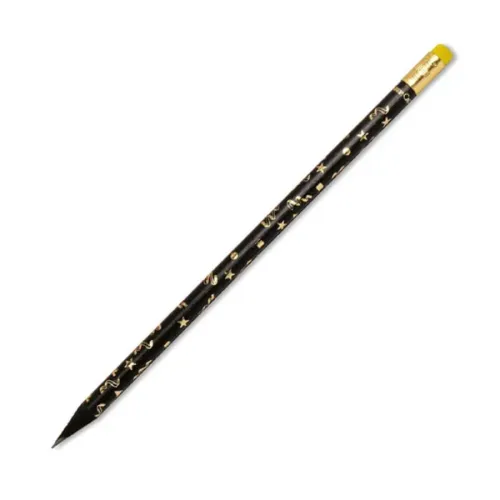 Faber Castell Party Kurşun Kalem Siyah Silgili 116873