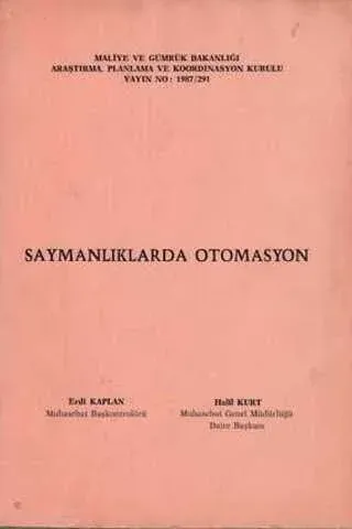 Saymanlıklarda Otomasyon