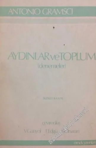 Aydınlar ve Toplum -        1983