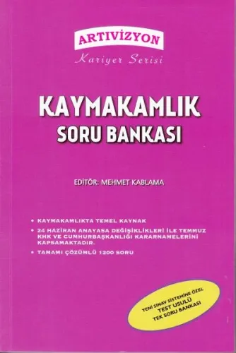 Kaymakamlık Soru Bankası