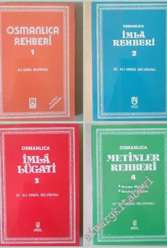 Osmanlıca Rehberi / Osmanlıca İmla Rehberi / Osmanlıca İmla Lügati / Osmanlıca Metinler Rehberi -  4 Kitap TAKIM -        1996