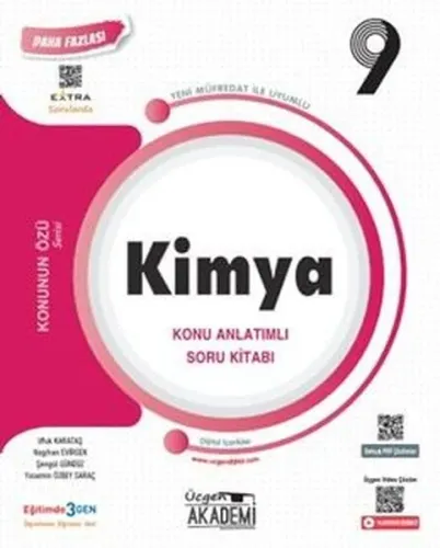 Üçgen Akademi Lise 9. Sınıf Kimya Konu Anlatımlı Soru Kitabı