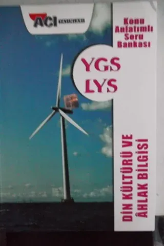 YGS-LYS Din Kültürü ve Ahlak Bilgisi Konu Anlatımlı Soru Bankası