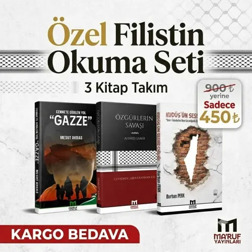 Filistin Okuma Seti - 3 Kitap Takım