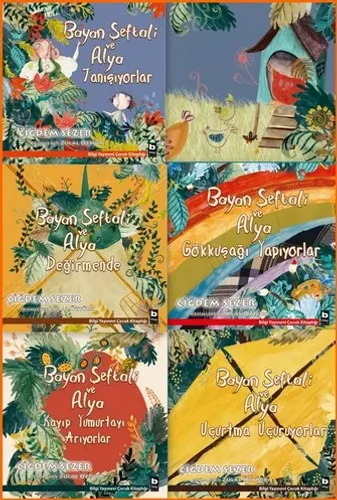 Bayan Şeftali İle Alya'nın Serüvenleri (5 kitaplık set)