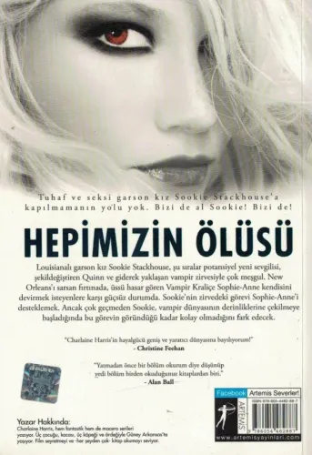 Hepimizin Ölüsü Charlaine Harris Artemis Yayınları %60 indirimli