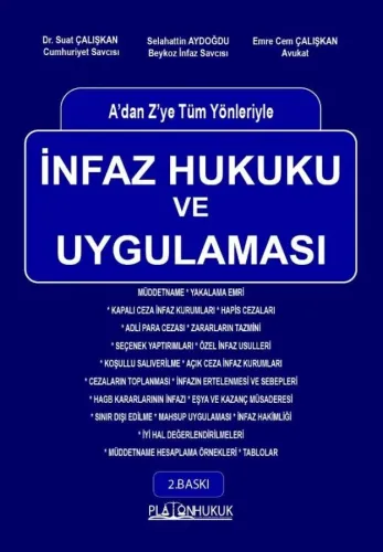 İnfaz Hukuku ve Uygulaması 2.Baskı