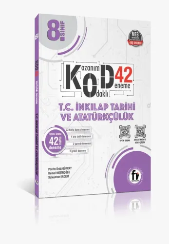 8.SINIF T.C.İNKILAP TARİHİ VE ATATÜRKÇÜLÜK KOD42 DENEME