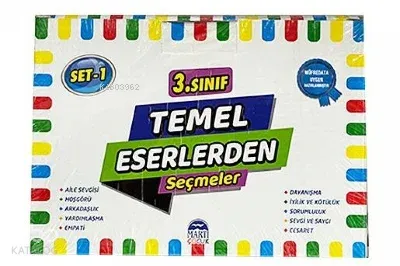 3. Sınıf Temel Eserlerden Seçmeler Set - 1 | benlikitap.com
