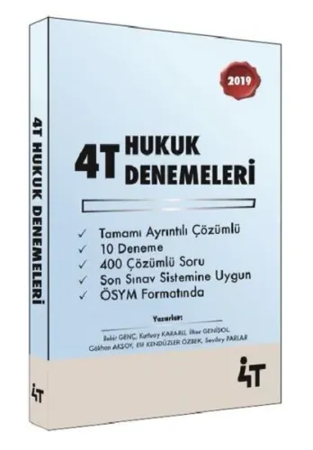 4T Hukuk Denemeleri