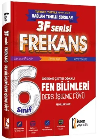 İsem Yayınları 6. Sınıf Frekans Fen Bilimleri Ders İşleme Föyü