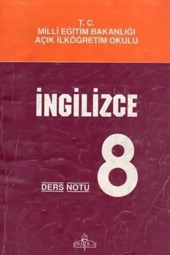İngilizce 8 Ders Notu