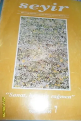 Seyir İki Aylık Estetik Ve Sanat Dergisi 1999 / 7