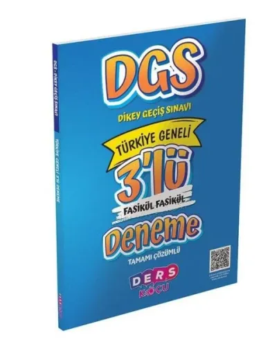 Ders Koçu DGS 3 'Lü Fasikül Fasikül Deneme Sınavı Ders Koçu