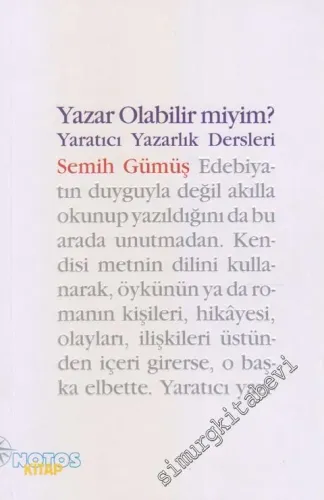 Yazar Olabilir Miyim ? Yaratıcı Yazarlık Dersleri -