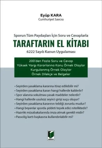 Sporun Tüm Paydaşları İçin Soru ve Cevaplarla Taraftarın El Kitabı
