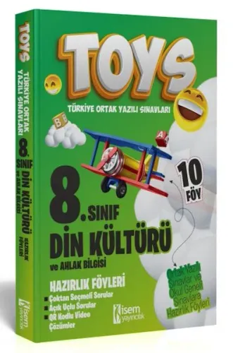İsem Yayıncılık 2024 Toys 8. Sınıf Din Kültürü Ve Ahlak Bilgisi Hazırlık Föyleri