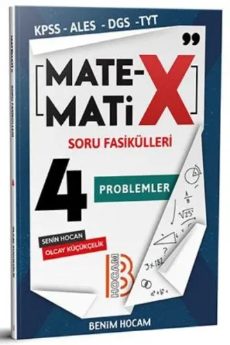 Benim Hocam KPSS ALES DGS TYT Matematix Soru Fasikülleri-4 -YENİ