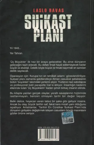 Suikast Planı Laslo Havas Kum Saati %47 indirimli