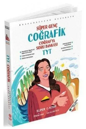 Süper Kitap TYT Süper Genç Coğrafik Coğrafya Soru Bankası-YENİ