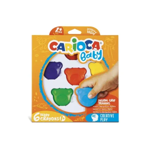CARİOCA BABY MUM BOYA BEBEK +1 YAŞ 6 LI 42956