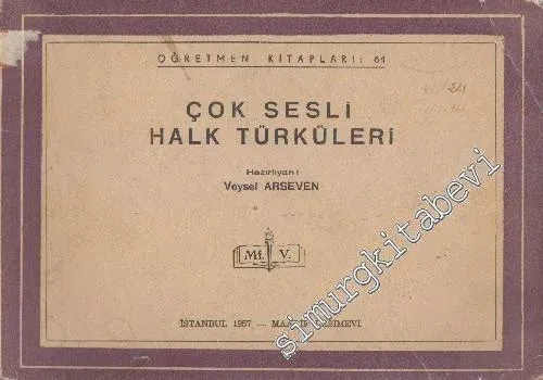 Çok Sesli Halk Türküleri -        1957