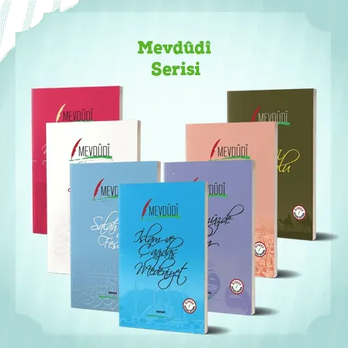 Mevdudi Serisi 7 Kitap, İki Dil Bir Kitap (Arapça-Türkçe)