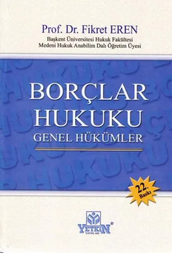 Borçlar Hukuku Genel Hükümler