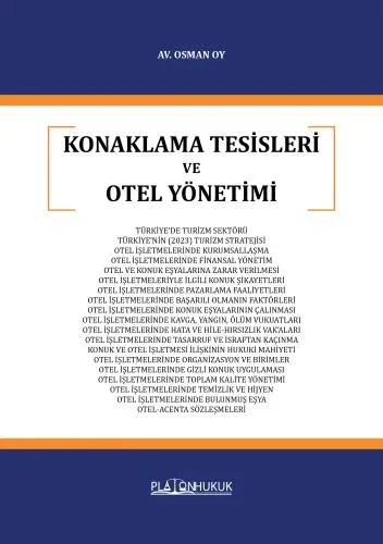 Konaklama Tesisleri ve Otel Yönetimi