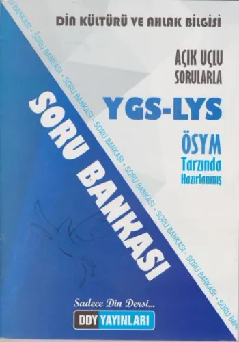 DDY YGS-LYS Din Kültürü ve Ahlak Bilgisi Soru Bankası