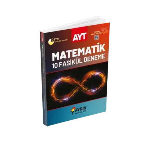 Aydın Yayınları AYT Matematik 10 Fasikül Deneme Video Çözümlü
