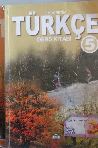 5. Sınıf Türkçe Ders Kitabı + Çalışma Kitabı