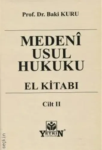 Medeni Usul Hukuku El Kitabı