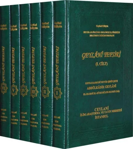 Geylani Tefsiri (6 Cilt) | benlikitap.com